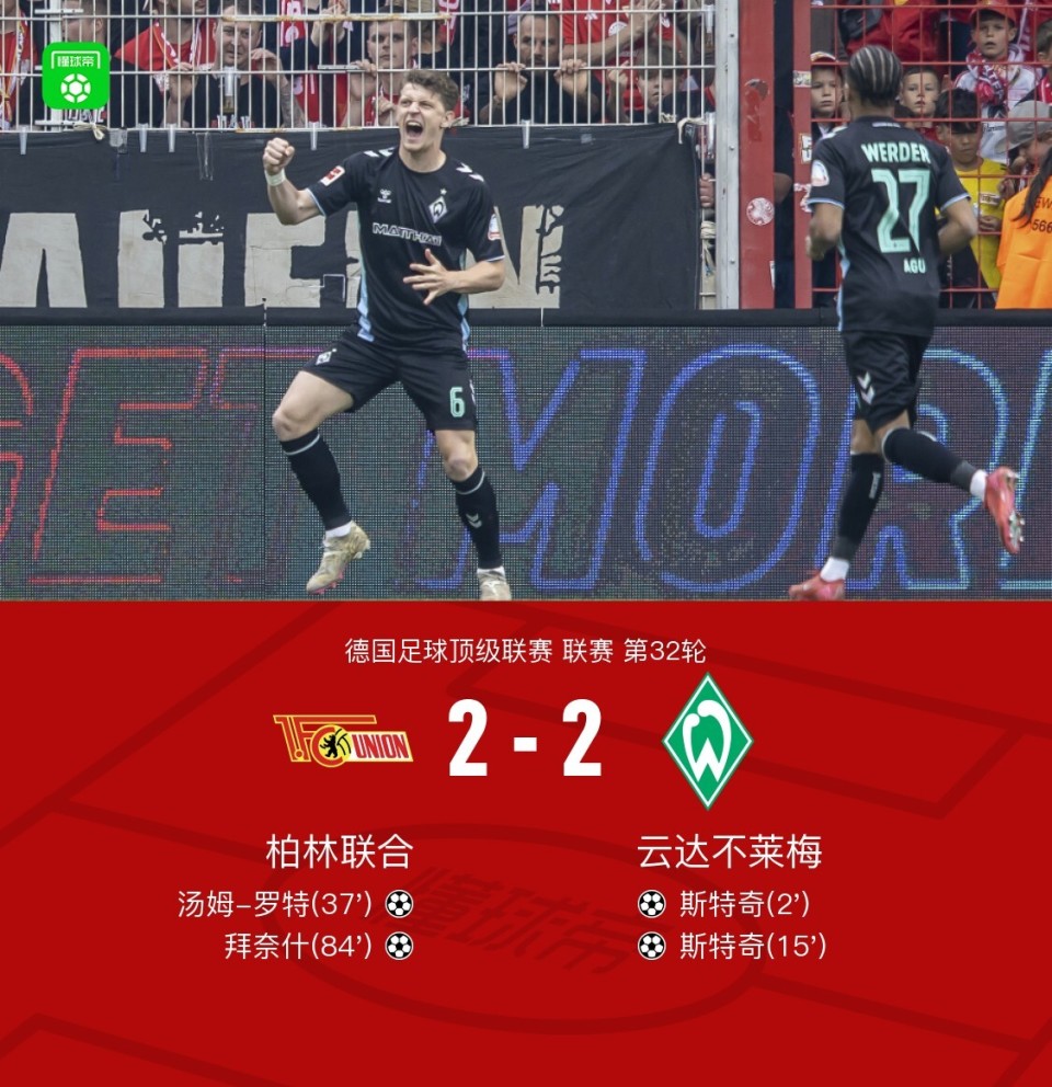 柏林联队在德国足球联赛中表现出色，受到瞩目
